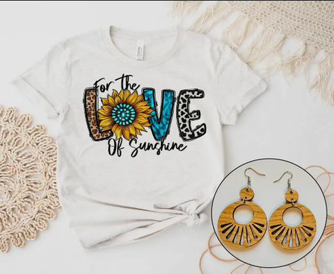 T-shirt - Pre-order, Love Of Sunshine, Dust, Also Plus Size