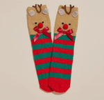 Accessories/Gifts - Santa Reindeer Christmas Gift Socks, 4 pairs