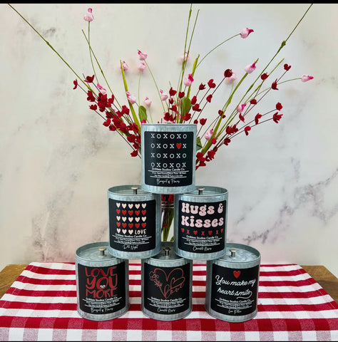 Accessories/Gifts - Valentines Soy Wax Candle