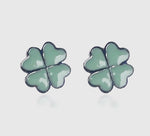 Jewelry - Heart Clover - Mint Enamel