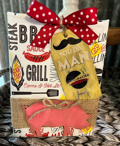 DIY Home Decor - “ You Da Man” 3D Canvas Art, 5X7”