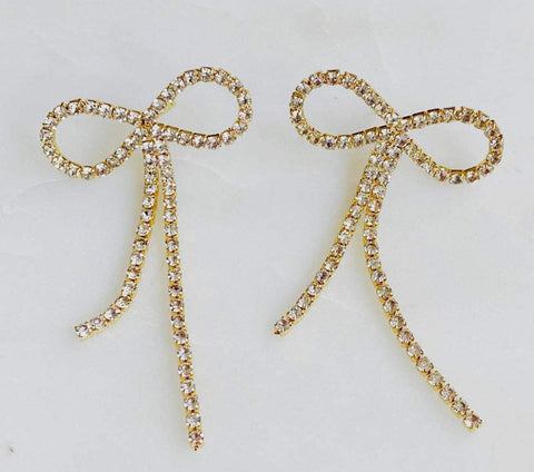 Jewelry - Shine Bow Earrings