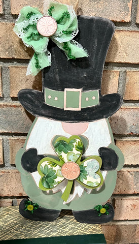 Accessories/Gifts - Wooden St. Patrick’s Day Gnome DIY Home Decor