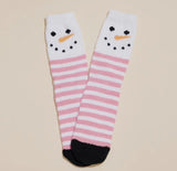 Accessories/Gifts - Snowman Holly Christmas Gift Socks, 4 Pairs