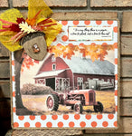 DIY Home Decor - To Every Thing There is a Season Fall Wall Art