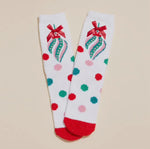 Accessories/Gifts - Snowman Holly Christmas Gift Socks, 4 Pairs