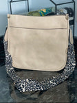 Accessories/Gifts - Large Cream Crossbody Purse