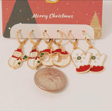 Jewelry - Assorted Charms Christmas Earrings Set