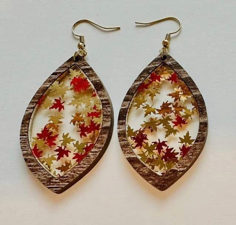 Jewelry - Fall Miranda’s, Fall Foliage Earrings