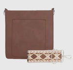 Accessories/Gifts - May Suede Crossbody Purse, 3 Color Optiond