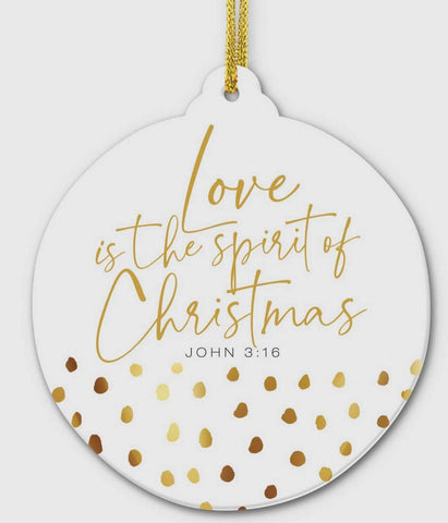 Accessories/Gifts - Spirit of Christmas Ornament