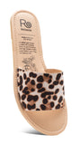 Shoes - Catwalk Leopard Print Flat Sandals