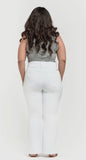 Pants - 30” Shapewear Fit & Lift Flare In White, Plus Size