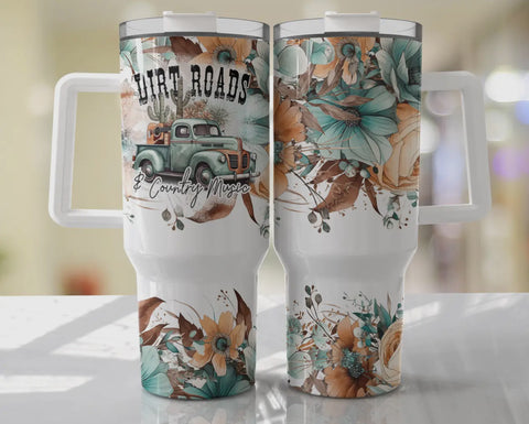 Accessories/Gifts - Dirt Road Truck 40oz Tumbler