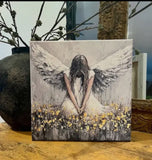 Accessories/Gifts - Angel Canvas Art Print, Spiritual Home Decor, Wall Decor