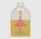 Accessories/Gifts - Enamel Bag Charm/ Keychain - Mushroom