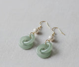Jewelry - Classic Freshwater Pearl Earrings, Olive